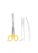 Scissors with Tungsten Carbide Inserts