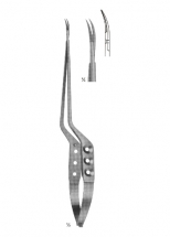 Micro Scissors, Spring Type bayonet Shape