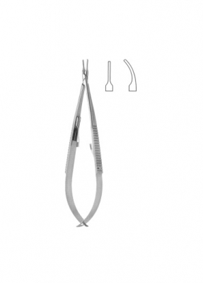 Needle Holders with Tungsten Carbide Inserts without TC