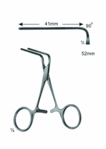 Ring Handle Bulldog Clamps Anastomosis Clamps, Pediatric Types