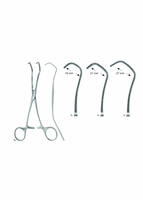 Anastomosis Clamps, Pediatric Types