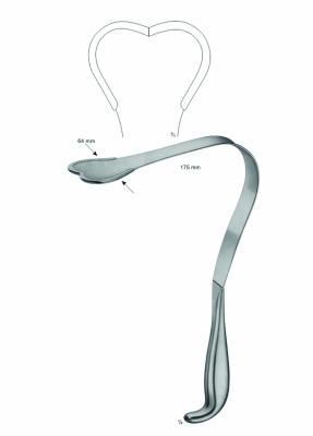 Retractors, Lungs Spatulas