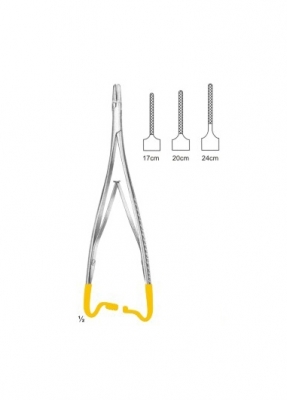 Needle Holders with Tungsten Carbide Inserts