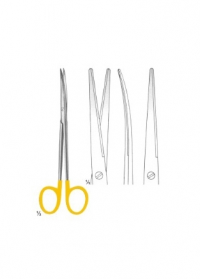 Scissors with Tungsten Carbide Inserts