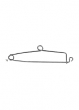 Towel Clamps and Safety pins.