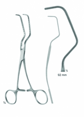 Atraumata Aorta Clamps, Patent-Ductus Clamps, Coarctation Clamps Pediatric Types