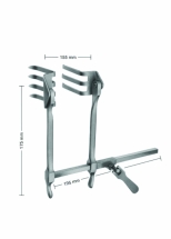 Self Retaining Retractors for Laminectomy and other Operations