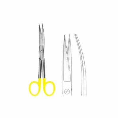 Scissors with Tungsten Carbide Inserts