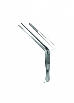 Forceps, Bayonet - Shaped, Angular