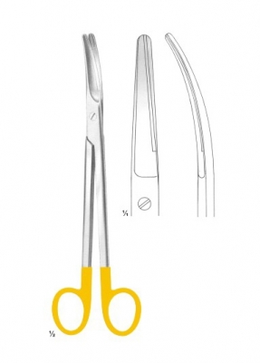 Scissors with Tungsten Carbide Inserts