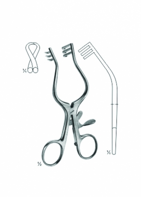Self-Retaining Retractors